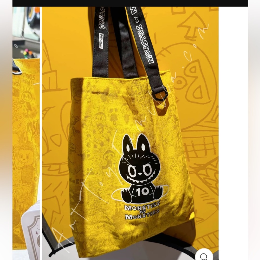 10th Anniversary Labubu Shanghai Exclusive Tote Bag - Picture 2 of 9